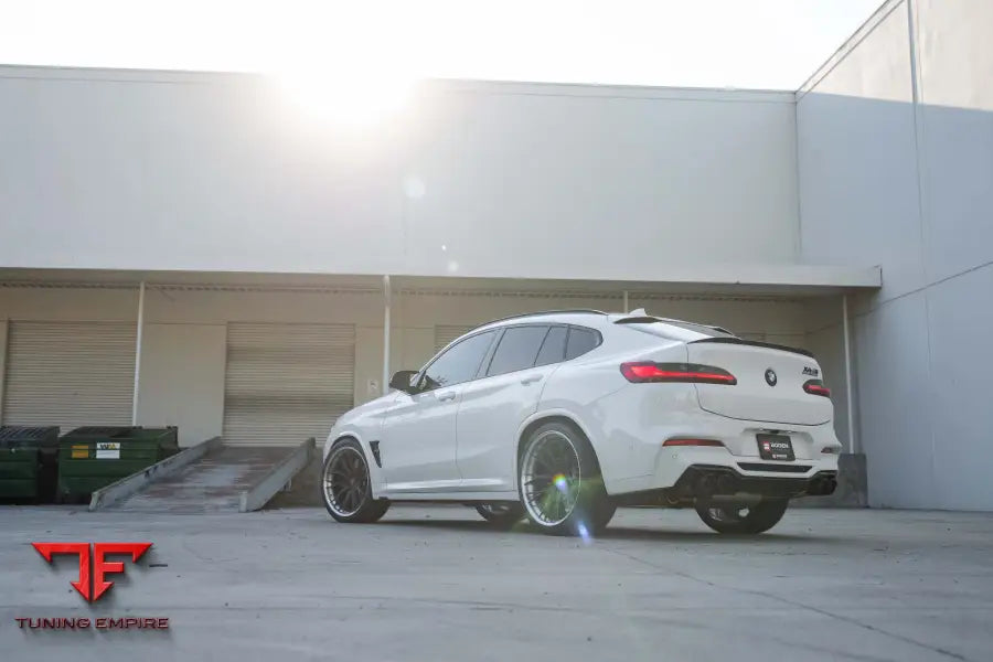 BMW X4M FORGED WHEELS AND EXHAUST SYSTEM