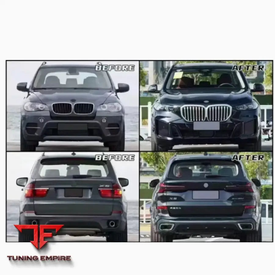 BMW X5 E70 OLD TO NEW BODY KIT 2008Y-2013Y