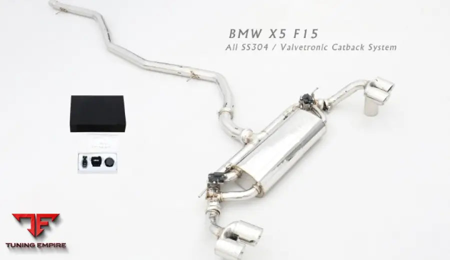 Bmw X5 F15 All Ss304 Valvetronic Exhaust System