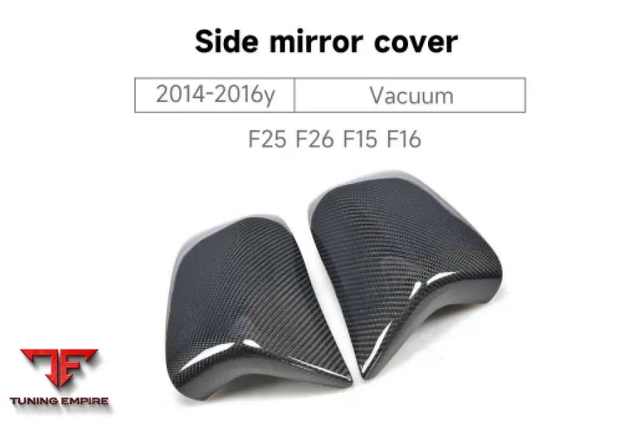 BMW X5 F25 F26 F15 F16 SIDE MIRROR COVER CARBON 2014-2016у