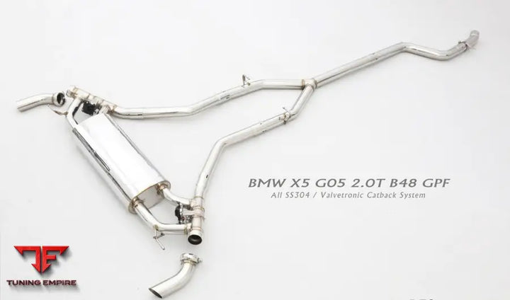 Bmw X5 G05 All Ss304 Valvetronic Exhaust System
