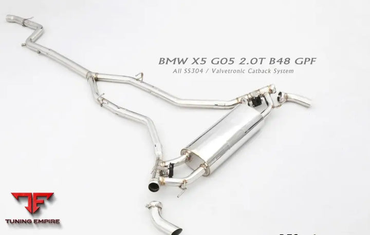 Bmw X5 G05 All Ss304 Valvetronic Exhaust System