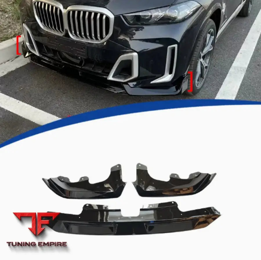 BMW X5 G05 LCI FRONT BUMPER LIP 2023-2024