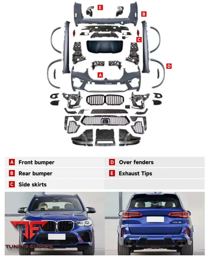 BMW X5 G05 M BODY KIT 2018Y+
