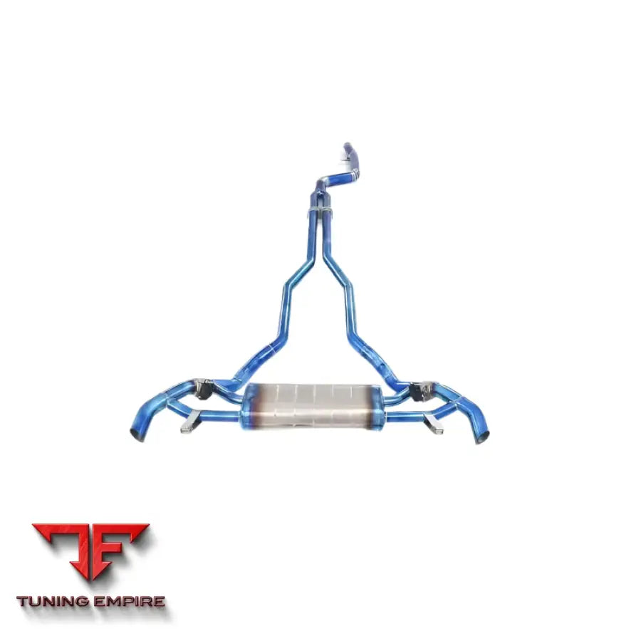 BMW X5 X6 B58 3.0T G05/G06 CATBACK TITANIUM EXHAUST SYSTEM 2019-2022