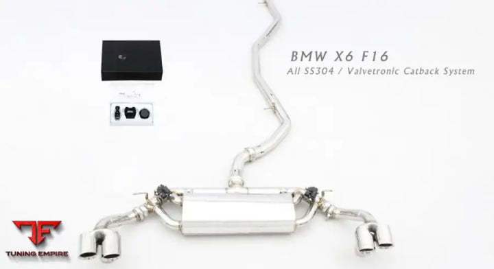 Bmw X6 F16 All Ss304 Valvetronic Exhaust System