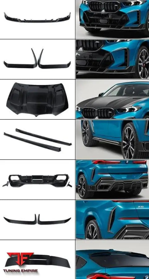 BMW X6 G06 CARBON FIBER PARTS