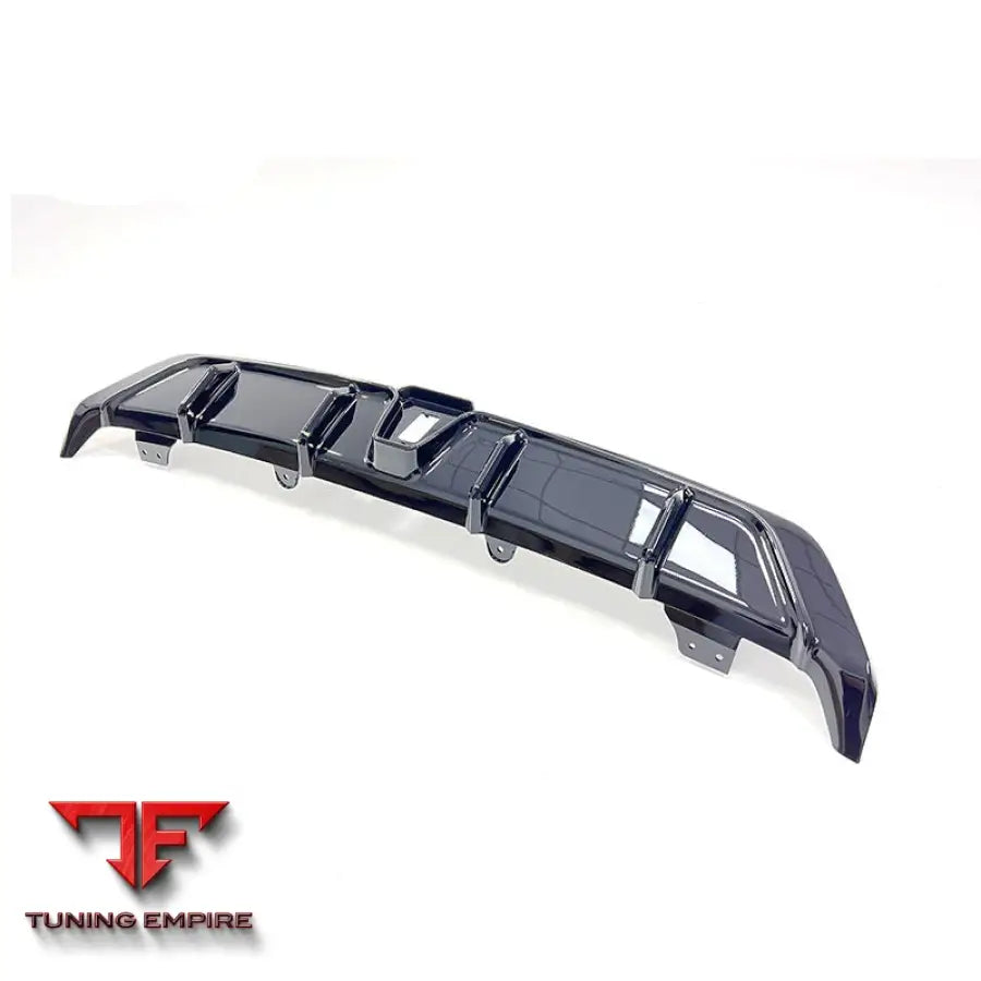 BMW X6 G06 GLOSS BLACK REAR DIFFUSER 2019Y+