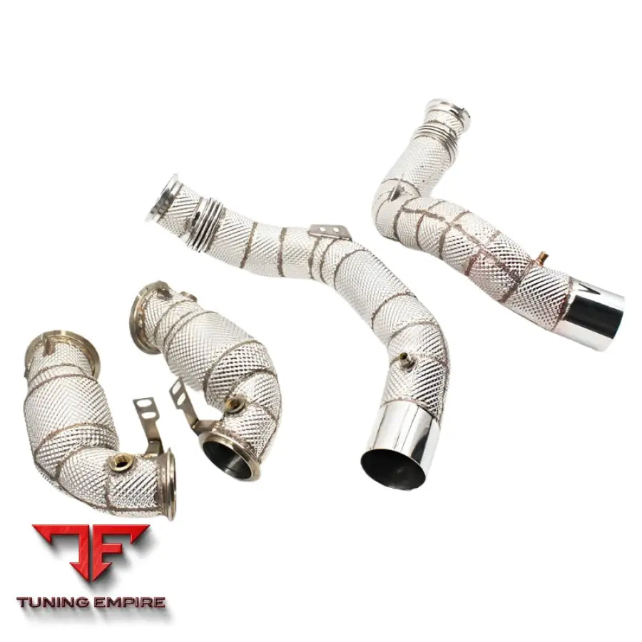 BMW X6/X6M 4.4TT V8 DOWNPIPE CATLESS OR CATTED EXHAUST SYSTEM 2019-2023