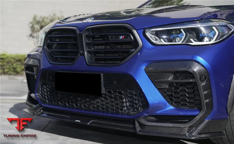 Bmw X6M F96 Ad Style Dry Carbon Fiber Front Lip Bsd