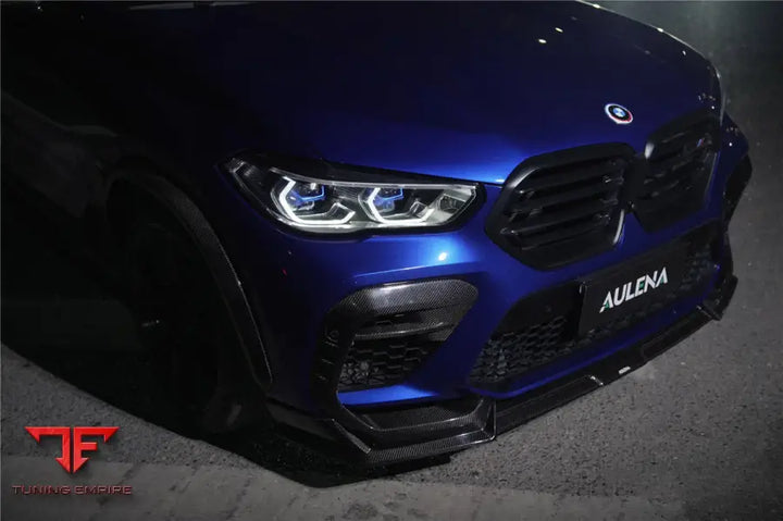Bmw X6M F96 Ad Style Dry Carbon Fiber Front Lip Bsd