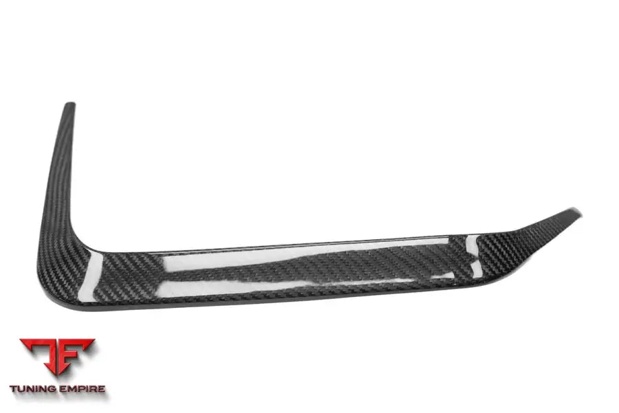 Bmw X6M F96 & G06 X6 Ad Style Dry Carbon Fiber Rear Bumper Vent Trims Bsd