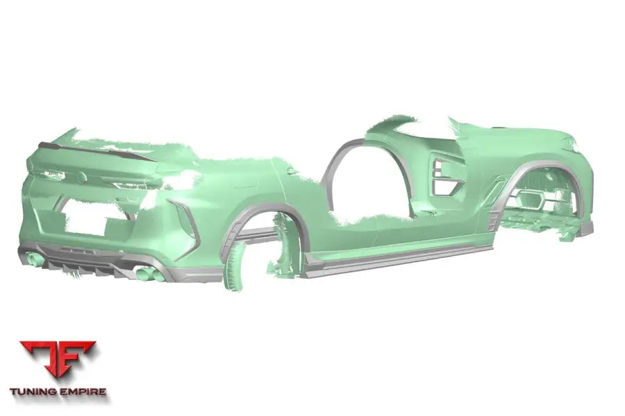 Bmw X6M F96 & G06 X6 Ad Style Dry Carbon Fiber Rear Bumper Vent Trims Bsd