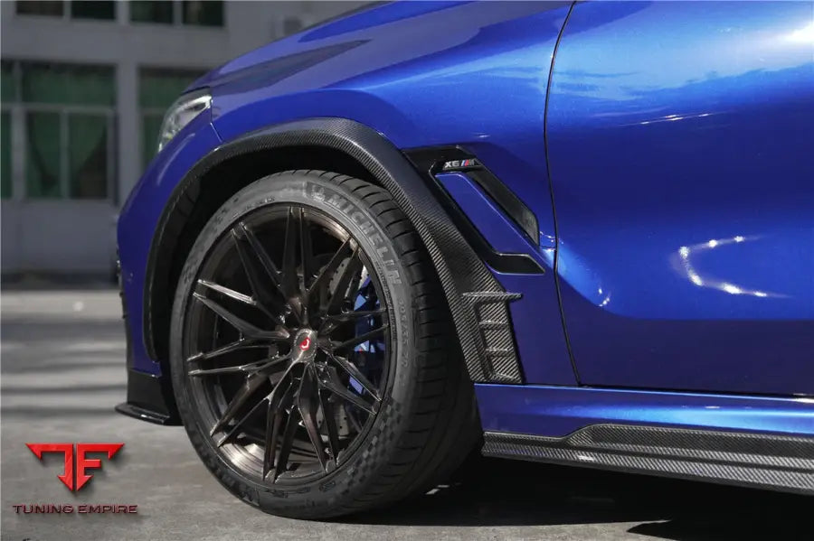 Bmw X6M F96 & G06 X6 Ad Style Dry Carbon Fiber Side Skirts Bsd