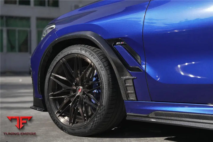 Bmw X6M F96 & G06 X6 Ad Style Dry Carbon Fiber Side Skirts Bsd
