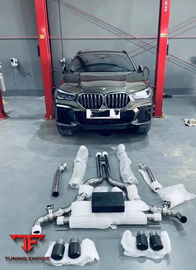 BMW X6M F96 TITANIUM VALVETRONIC EXHAUST SYSTEM