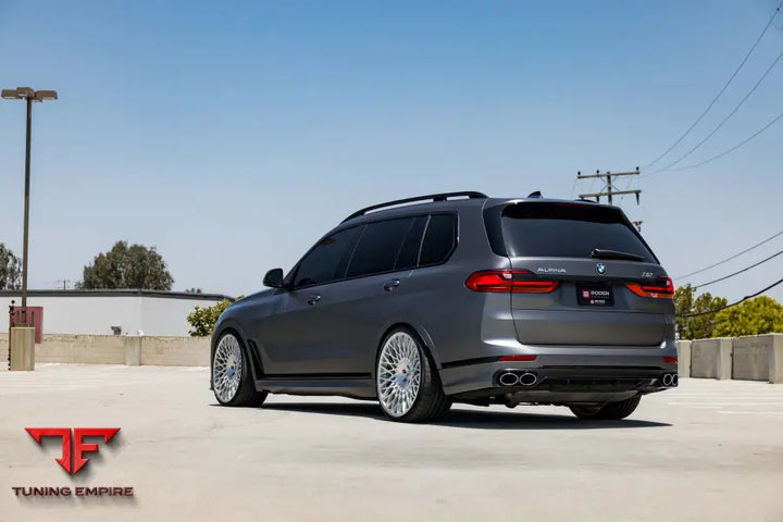 BMW X7 FORGED WHEELS AND EXHAUST SYSTEM