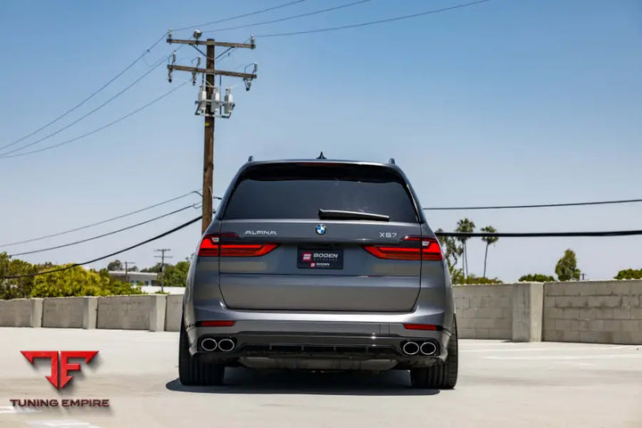 BMW X7 FORGED WHEELS AND EXHAUST SYSTEM