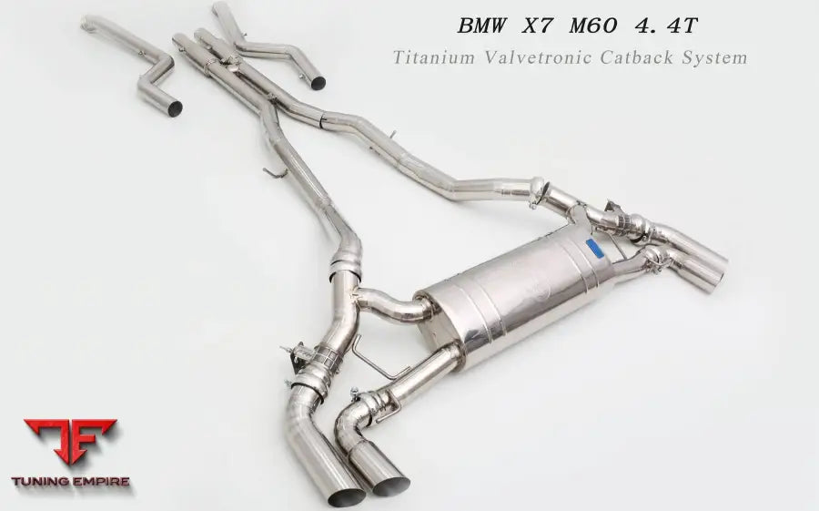 Bmw X7 M60 4.4T Titanium Valvetronic Exhaust System