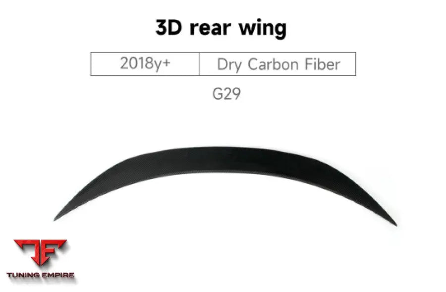 BMW Z G29 3D REAR WING 2018Y+
