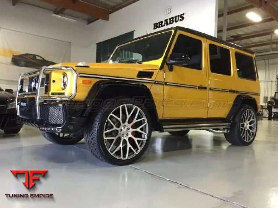 BRABUS 23″ MONOBLOCK Y PLATINUM EDITION FORGED SET FOR G-CLASS W463 (1999-2018)