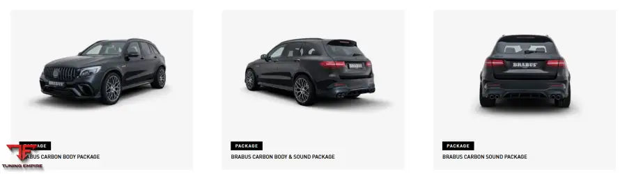 BRABUS MERCEDES GLC-CLASS X 253 AMG GLC 63
