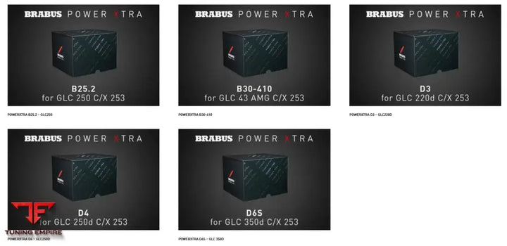 BRABUS MERCEDES GLC-CLASS X253 GLC200 - GLC43 AMG LINE