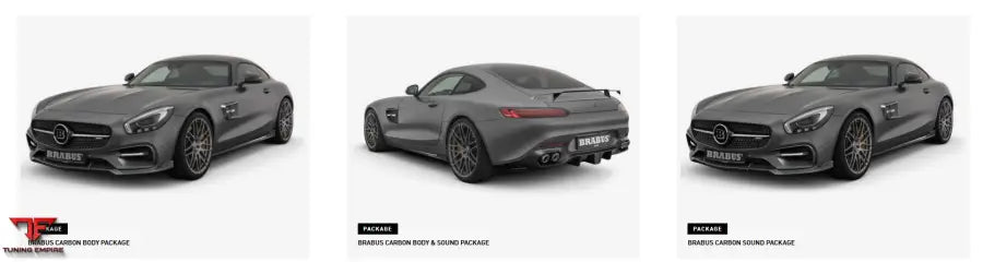 BRABUS MERCEDES GT-CLASS C190 BASIC CAR UNTIL MODEL YEAR 2016