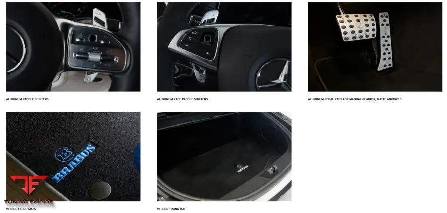 BRABUS MERCEDES GT-CLASS C190 BASIC CAR UNTIL MODEL YEAR 2016