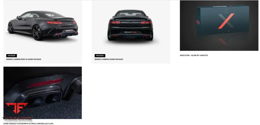 BRABUS MERCEDES S-CLASS C217 AMG S63