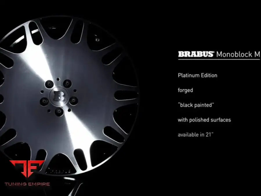 BRABUS MONOBLOCK M “PLATINUM EDITION” FOR MY 02-18 W463