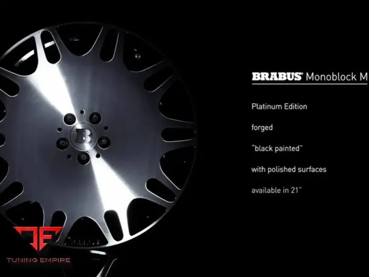 BRABUS MONOBLOCK M “PLATINUM EDITION” FOR MY 02-18 W463