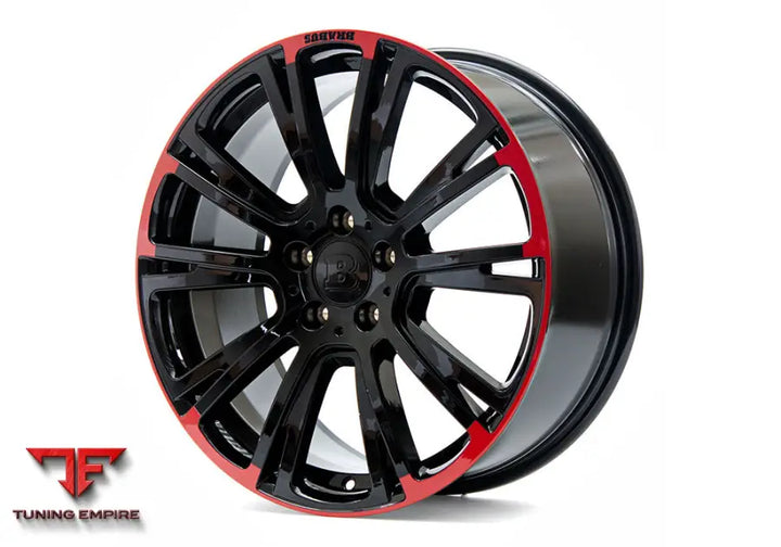 BRABUS MONOBLOCK R BLACK-RED