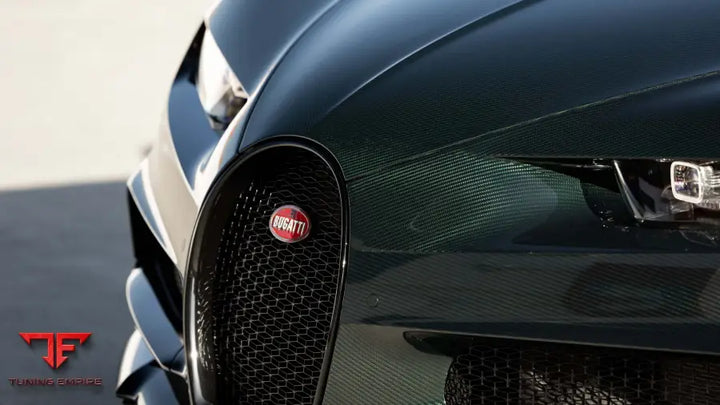 BUGATTI CHIRON FORGED WHEELS AND EXHAUST SYSTEM