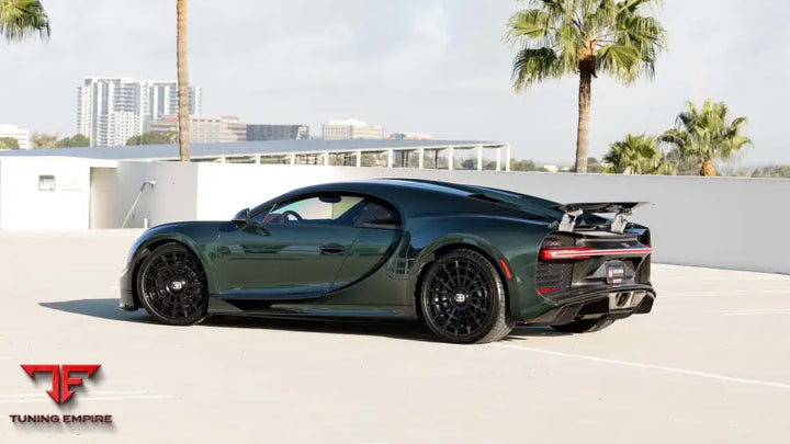 BUGATTI CHIRON FORGED WHEELS AND EXHAUST SYSTEM