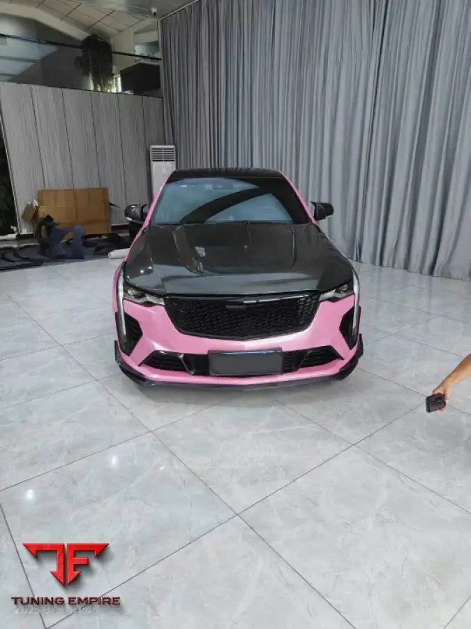 CADILLAC CT4 2020 + CARBON FIBER HOOD