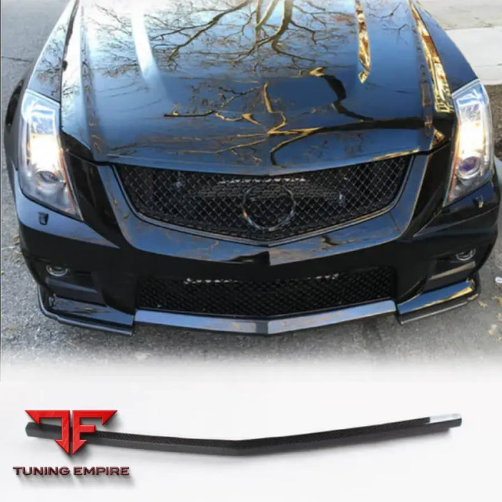 CADILLAC CTS-V COUPE SEDAN CARBON FIBER FRONT BUMPER CENTER LIP 2009-2015Y