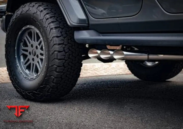 CAPRISTO JEEP WRANGLER 4XE EXHAUST SYSTEM