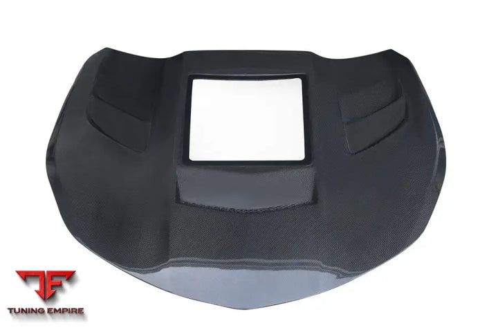 CHEVROLET CAMARO 6TH GEN CARBON FIBER TEMPERED GLASS HOOD