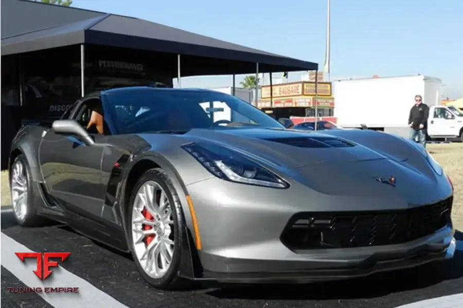 CHEVROLET CORVETTE C7 Z06 CARBON FIBER FRONT BUMPER LIP