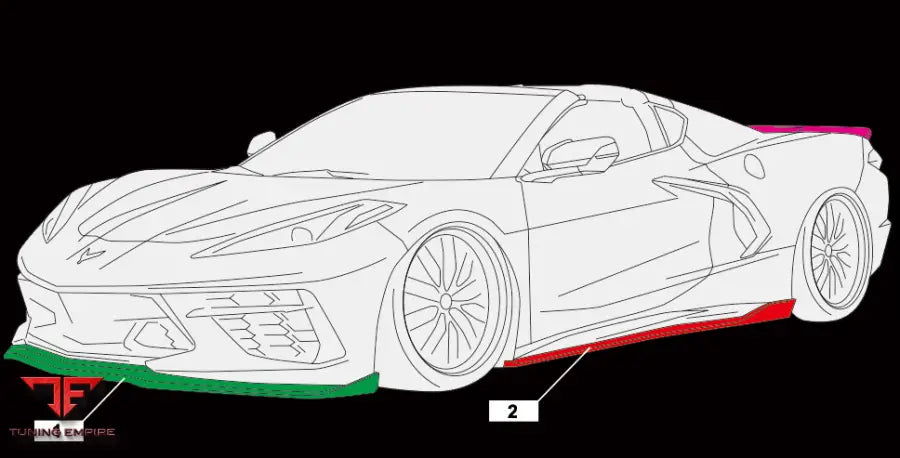 CHEVROLET CORVETTE C8 BODY KIT