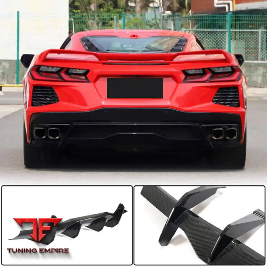 CHEVROLET CORVETTE C8 STINGRAY CARBON FIBER PARTS
