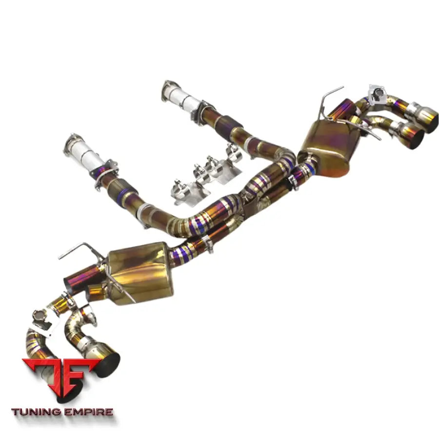 CHEVROLET CORVETTE C8 VALVED EXHAUST SYSTEM