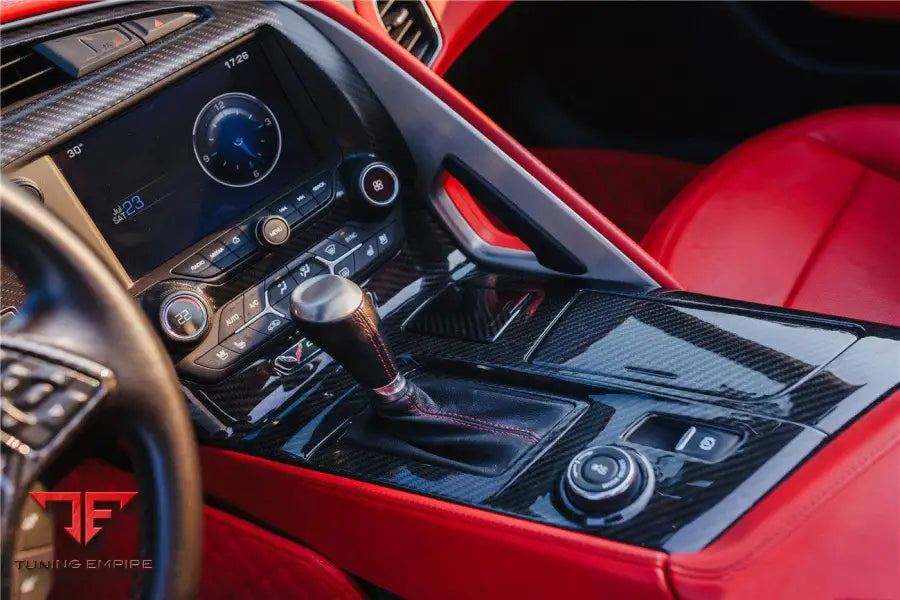 CORVETTE C7 Z06 GRANDSPORT DRY CARBON FIBER CUP HOLDER COVER PANEL TRIM BSD