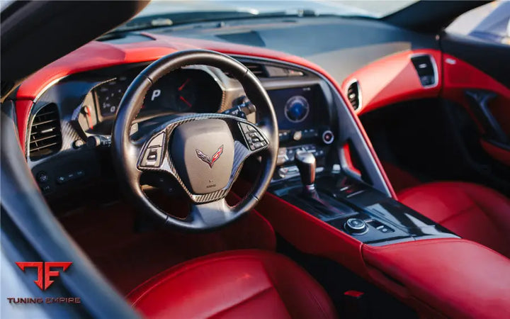 CORVETTE C7 Z06 GRANDSPORT DRY CARBON FIBER INTERIOR AUTOMATIC MANUAL CONTROL GEAR SHIFT PANEL COVER TRIM BSD