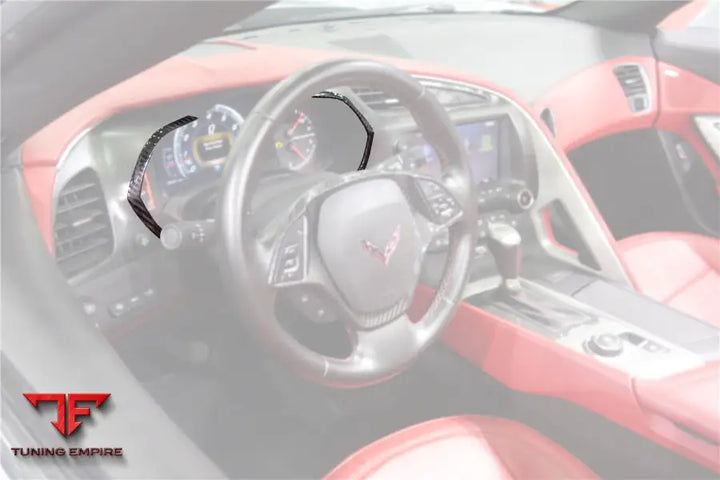 CORVETTE C7 Z06 GRANDSPORT DRY CARBON FIBER INTERIOR DASHBOARD PANEL DECOR COVER TRIM BSD
