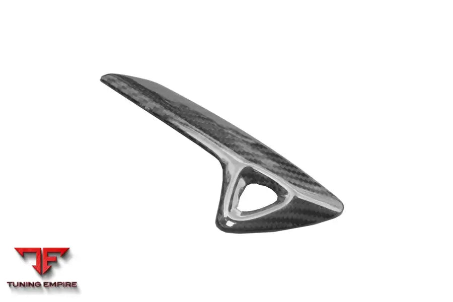 CORVETTE C7 Z06 GRANDSPORT DRY CARBON FIBER INTERIOR DOOR HANDLE MOLDING COVER TRIMS BSD