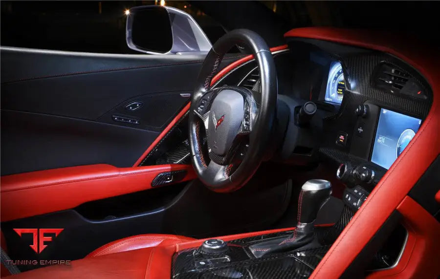 CORVETTE C7 Z06 GRANDSPORT DRY CARBON FIBER INTERIOR DRIVER WINDOW SWITCH SIDE ARMREST PANEL COVER TRIM BSD