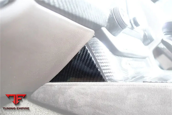 CORVETTE C7 Z06 GRANDSPORT DRY CARBON FIBER INTERIOR OUTSIDE GEARS PANEL PROTECTIVE COVER TRIM BSD