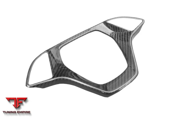 CORVETTE C7 Z06 GRANDSPORT DRY CARBON FIBER INTERIOR STEERING WHEEL COVER TRIM BSD